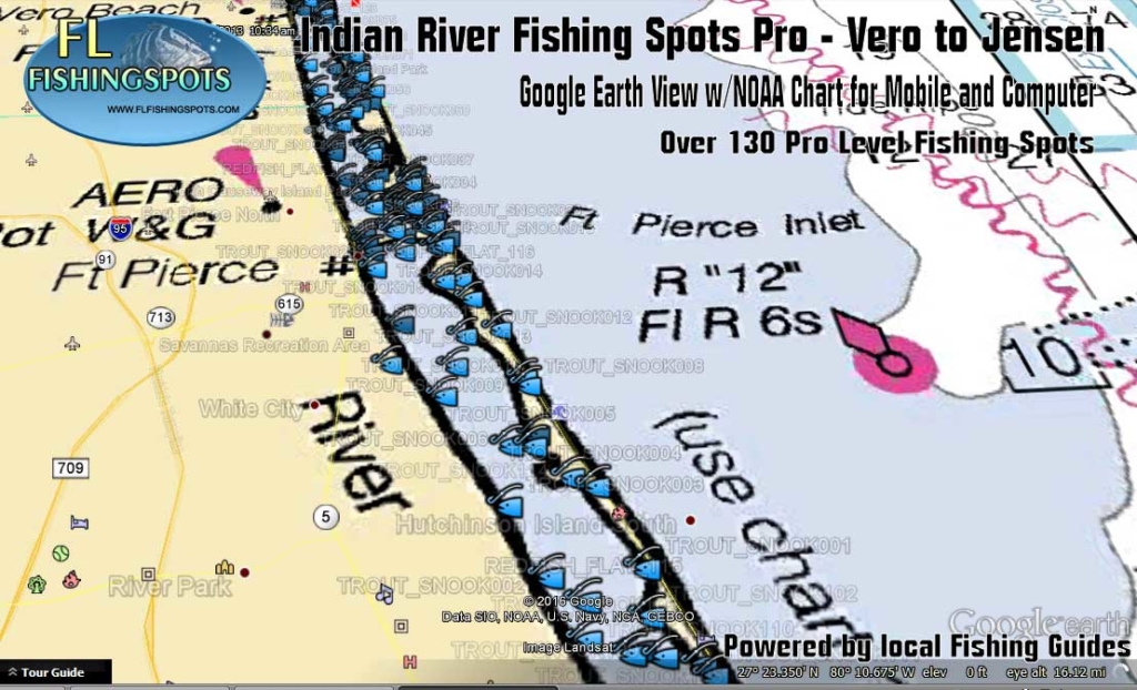 Vero to Jensen Beach Florida Fishing Spots Indian River 