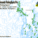Florida Middle Grounds Fishing Map with GPS Fishing Spots