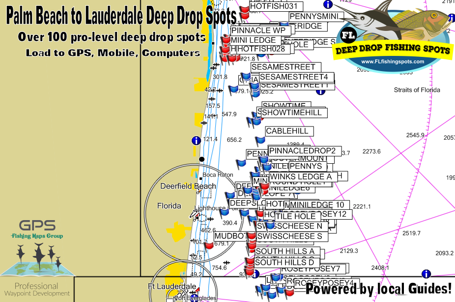 Fort Lauderdale Florida Deep Drop Fishing Spots