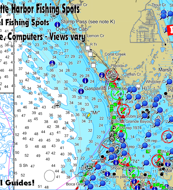 Boca Grande/Charlotte Harbor Fishing Spots
