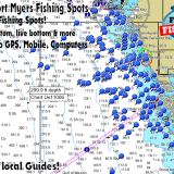 Sarasota Florida to Fort Myers GPS Fishing Spots