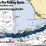 Florida Keys Fishing Map