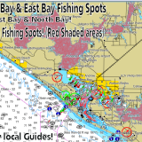 St. Andrews Bay Florida Fishing Spots Map