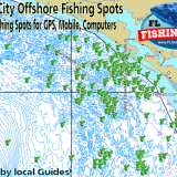 Panama City Florida Fishing Spots Map