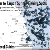 Crystal River Fishing Spots Map