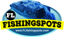 Fishing Map from West Coast Florida Offshore Homosassa to Everglades City