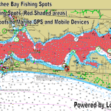 Choctawhatchee Bay Fishing Spots Map